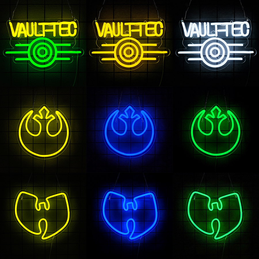 Baby Nursery Wall Lights - Gaming Neon Sign for Gamer Room