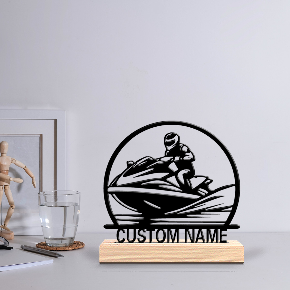 Baby Nursery Frames - 1pc Fun Personalized Custom Metal Statues