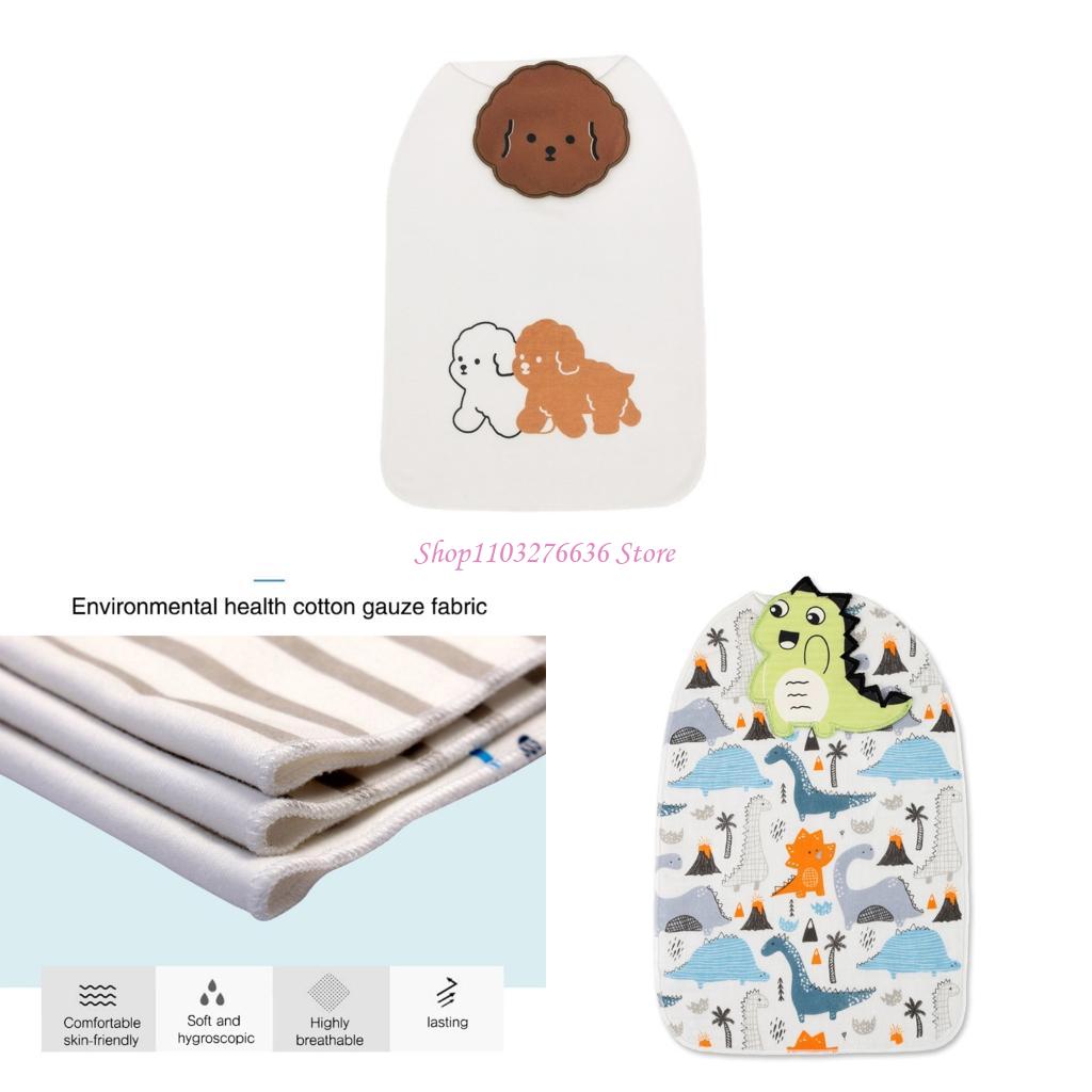 Baby Nursery Unisex - R6FD Cotton Absorbent Towel Pad Baby