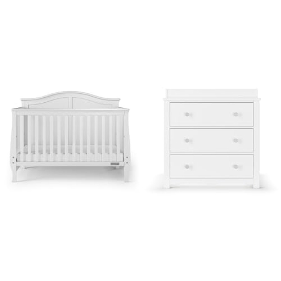 Baby Nursery Furniture Sets - Camden Design 4-in-1 Convertible Baby Crib