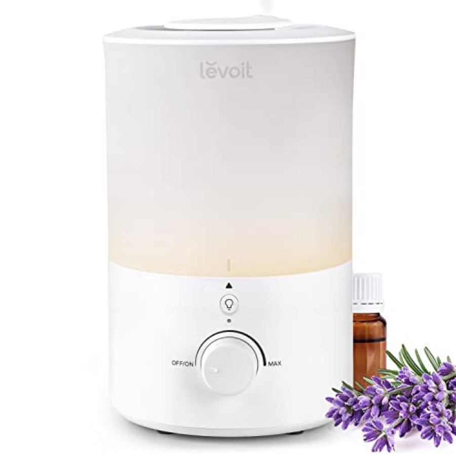 Baby Nursery Water - Humidifiers for Bedroom with Night Light