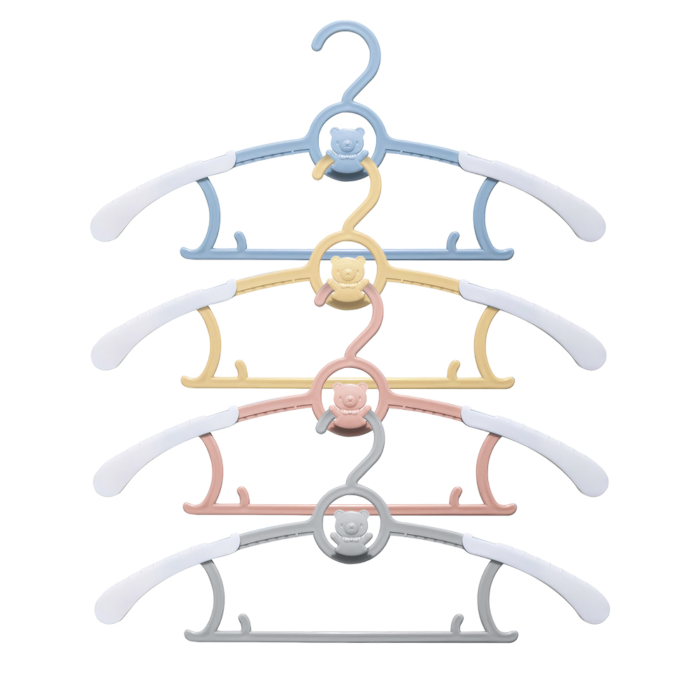 Baby Nursery Hangers - 10Pcs Extendable Baby Nursery Closet Hanger