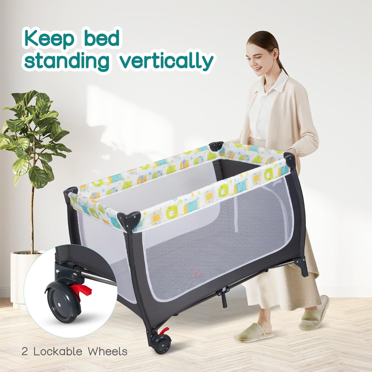 4 in 1 Pack and Play,Portable  - Baby Nursery Furniture Sets reseña y precio