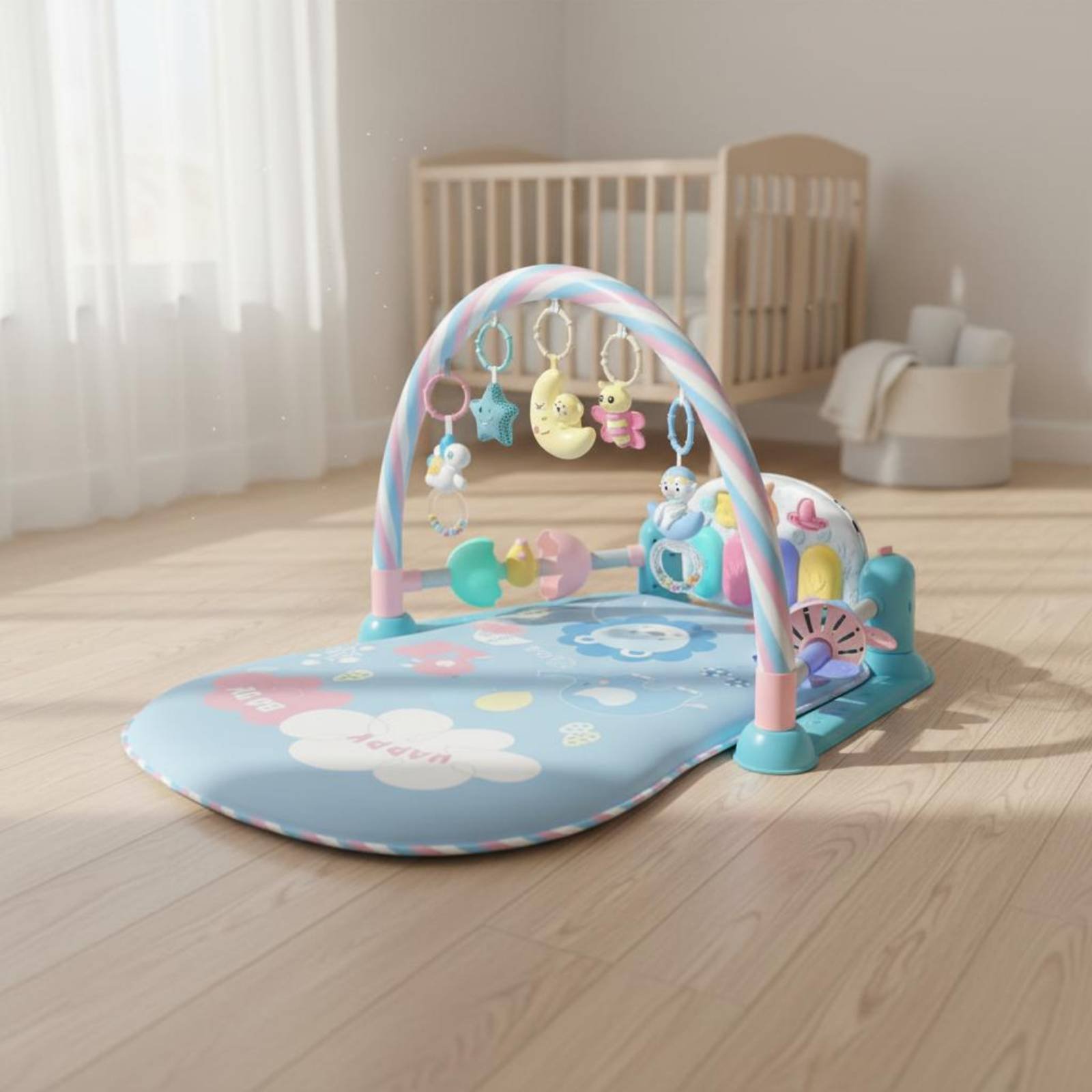 Baby Playpen with Piano Music  - Baby Nursery Unisex reseña y precio