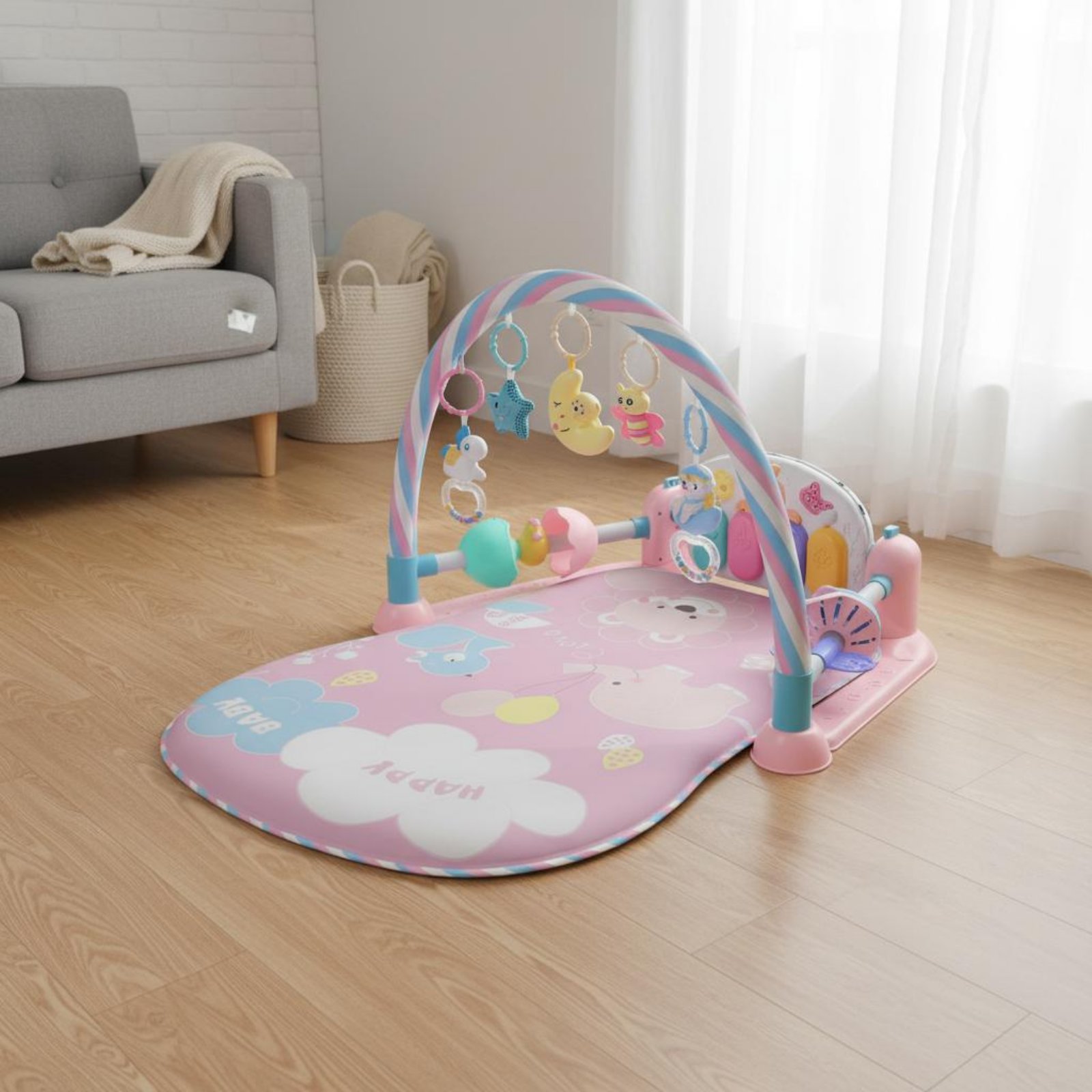 Baby Playpen with Piano Music  - Baby Nursery Unisex reseña y precio