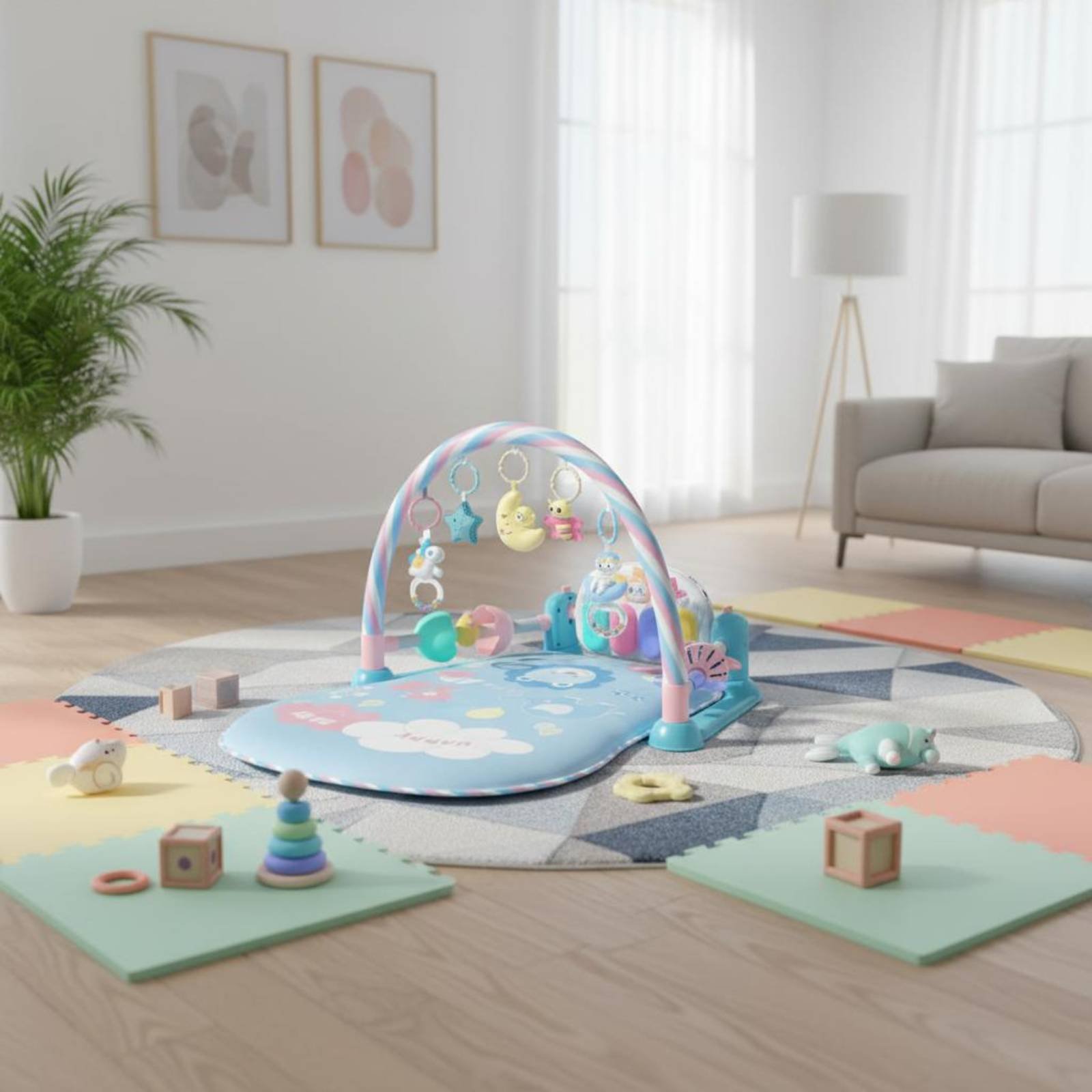 Baby Playpen with Piano Music  - Baby Nursery Unisex reseña y precio
