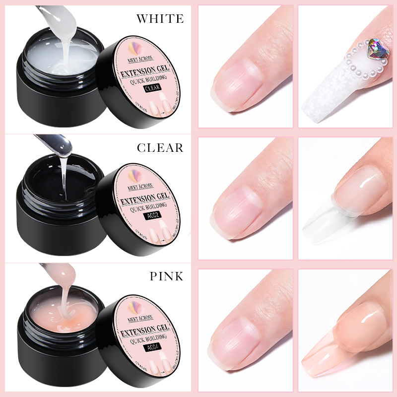 Baby Boomer Extension Nail Gel - Baby Nursery Jelly reseña y precio