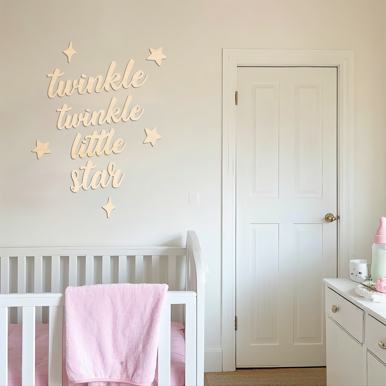 Twinkle Twinkle Little Star Wo - Baby Nursery Kids reseña y precio