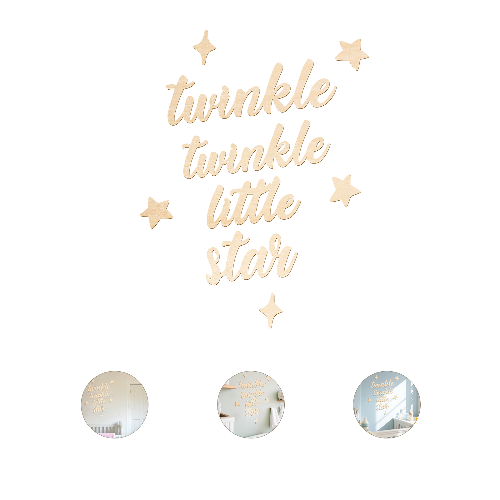 Twinkle Twinkle Little Star Wo - Baby Nursery Kids reseña y precio