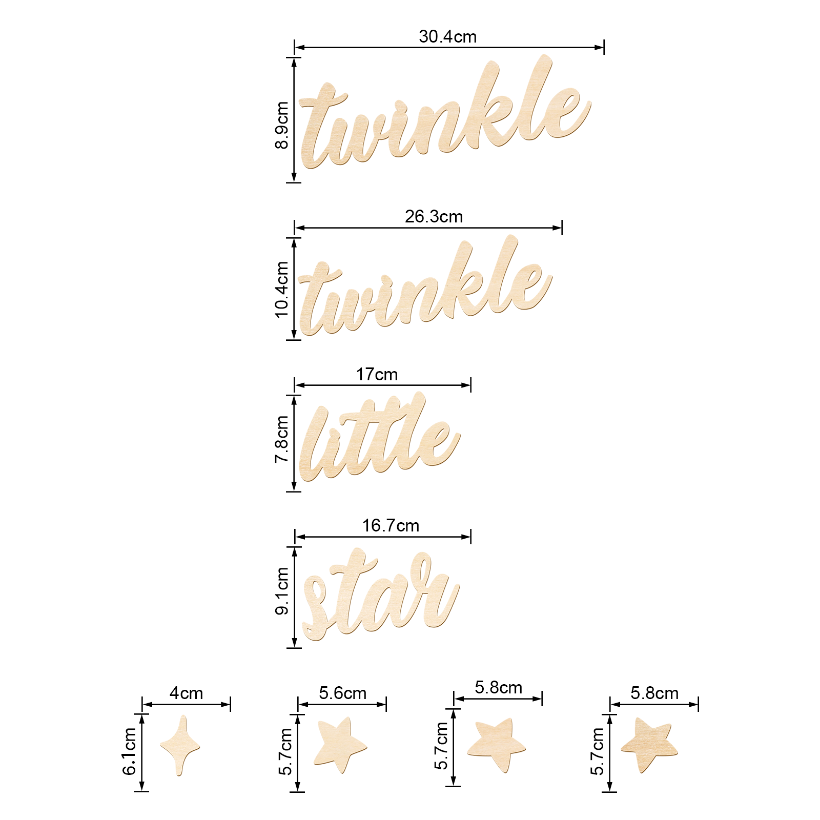 Twinkle Twinkle Little Star Wo - Baby Nursery Kids reseña y precio