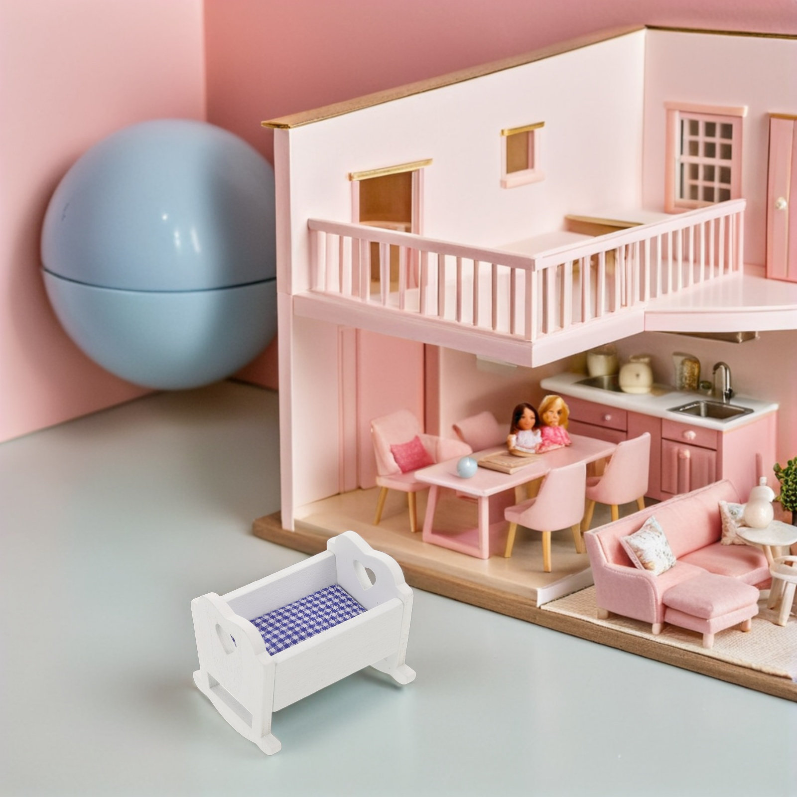 3Pcs Miniature Furniture Ornam - Baby Nursery Furniture Sets reseña y precio