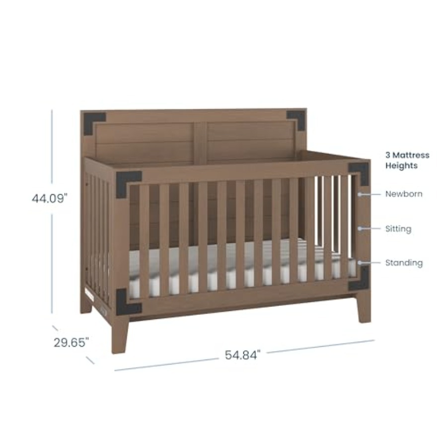Lucas Design 4-in-1 Convertibl - Baby Nursery Furniture Sets reseña y precio