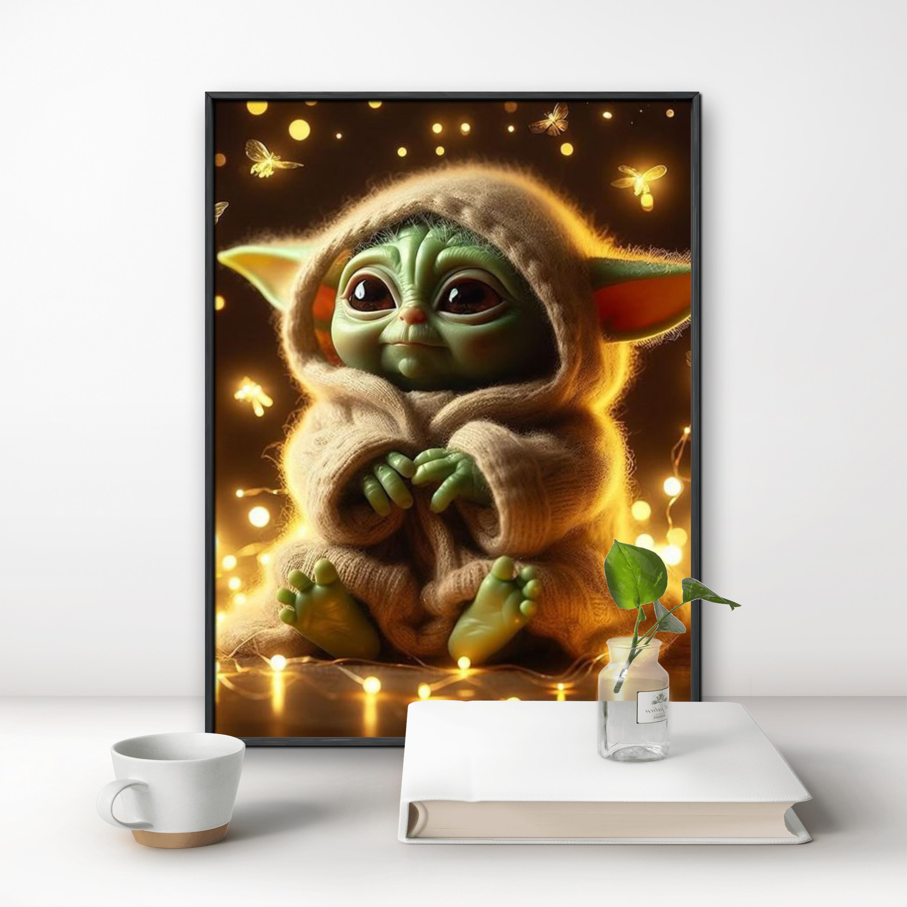 Star Wars Cute Baby Yoda 5D DI - Baby Yoda Nursery reseña y precio
