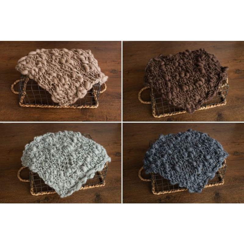 Chunky Knit Merino Baby Blanke - Baby Nursery Unisex reseña y precio