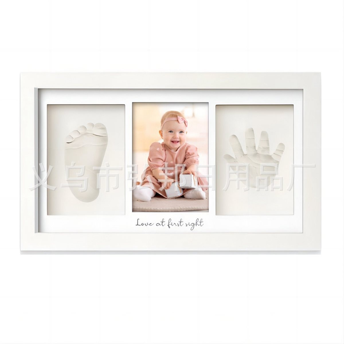 ABFW Baby Handprint & Footprin - Baby Nursery Frames reseña y precio
