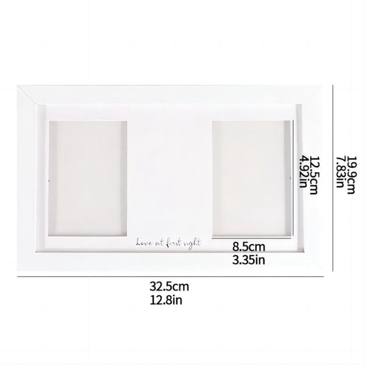 ABFW Baby Handprint & Footprin - Baby Nursery Frames reseña y precio