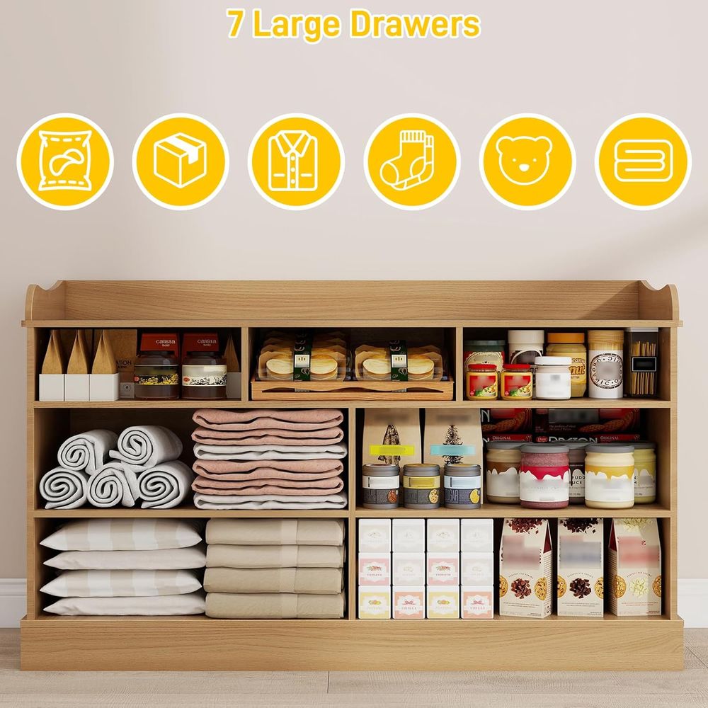 7-Drawer Kids Dresser, Changin - Baby Nursery Furniture Sets reseña y precio