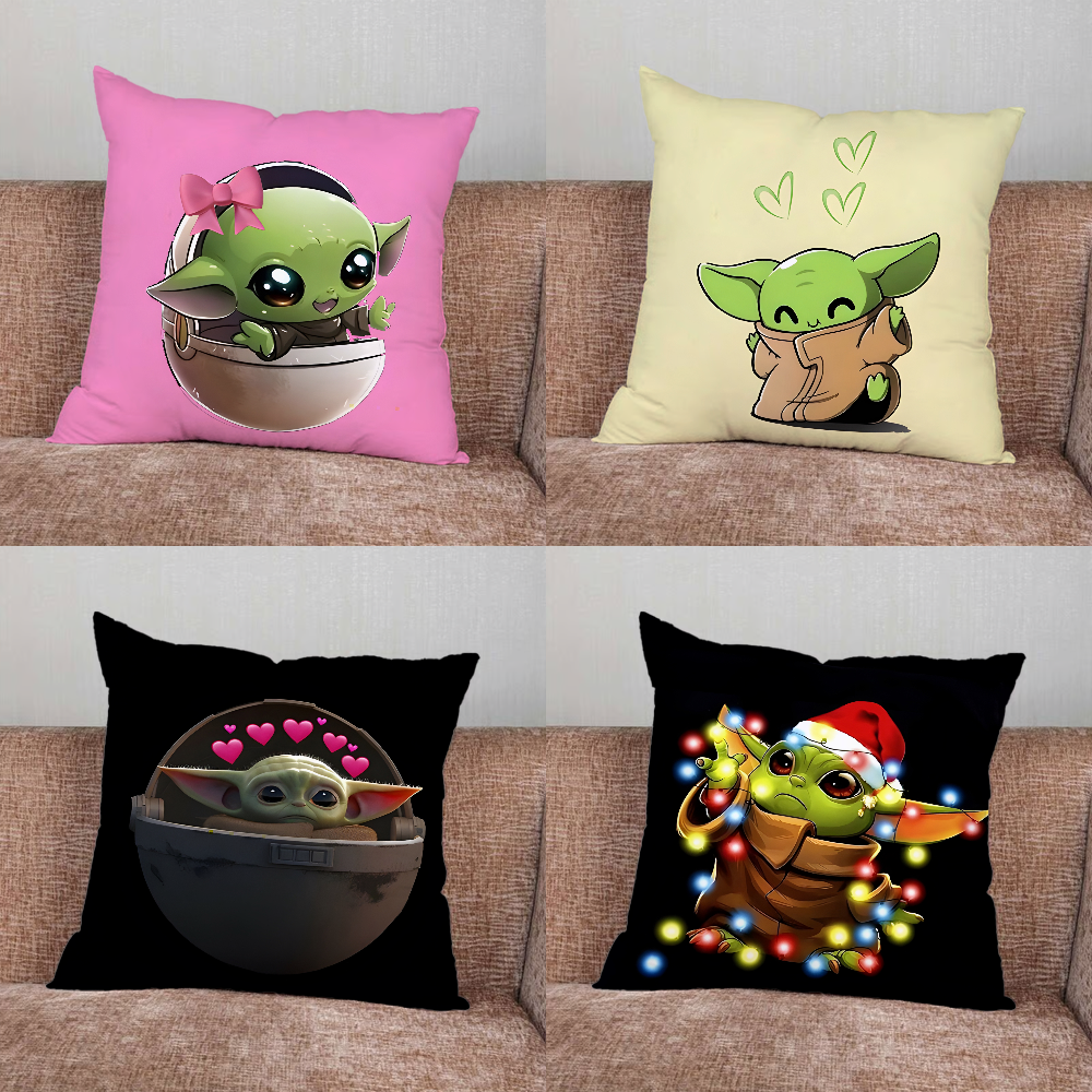 Cartoon Baby Y-Yoda-S Pillow C - Baby Yoda Nursery reseña y precio