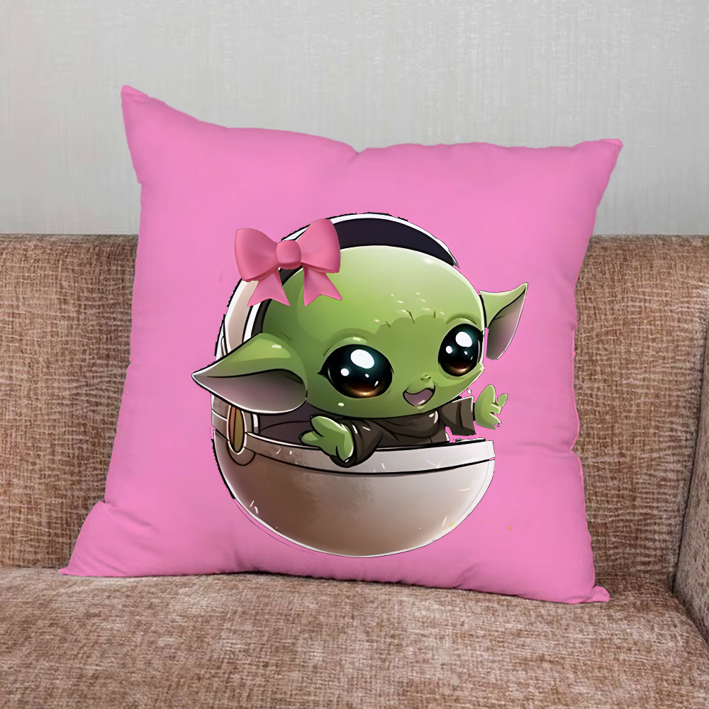 Cartoon Baby Y-Yoda-S Pillow C - Baby Yoda Nursery reseña y precio