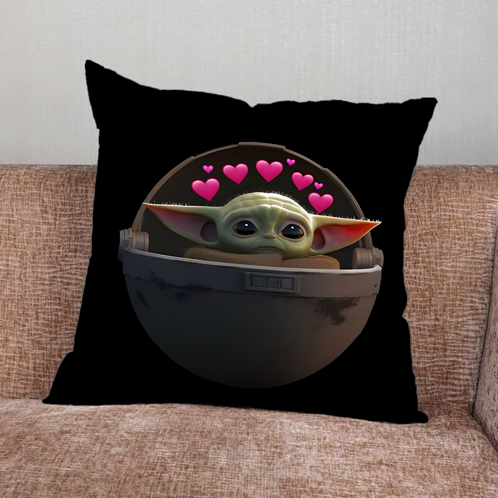 Cartoon Baby Y-Yoda-S Pillow C - Baby Yoda Nursery reseña y precio