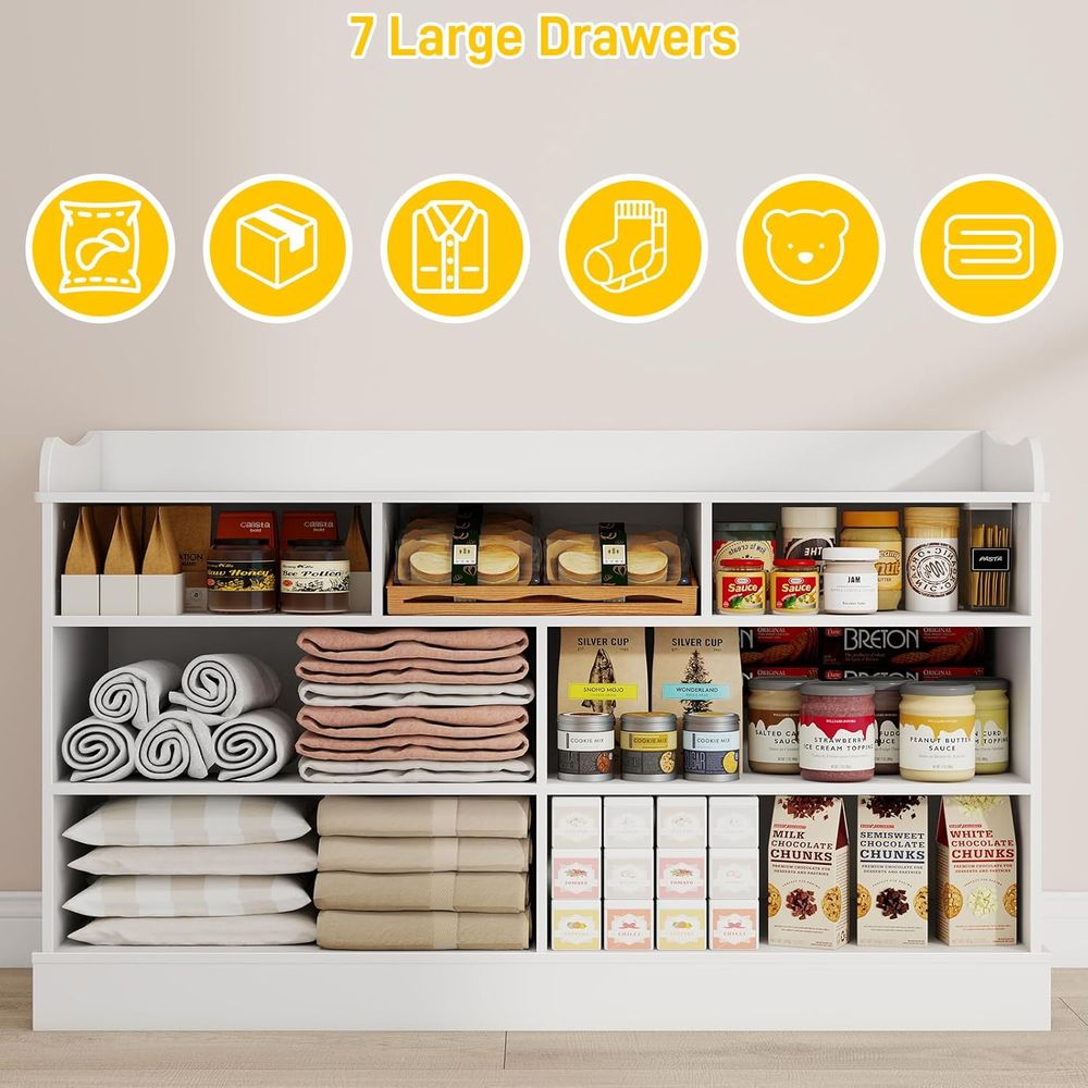 7-Drawer Kids Dresser, Changin - Baby Nursery Furniture Sets reseña y precio
