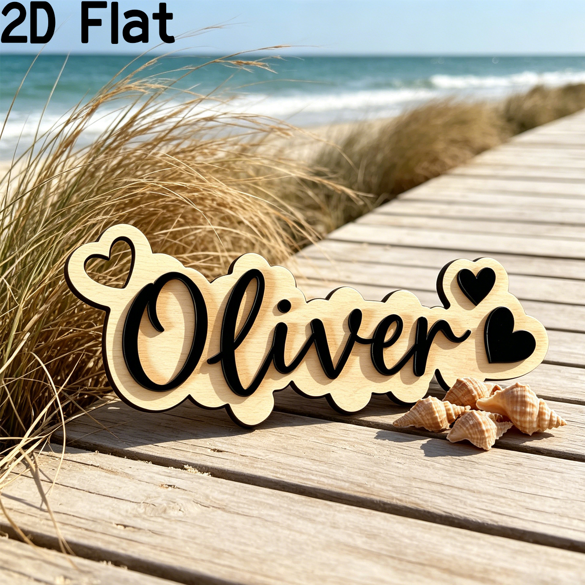 1Pc Custom Love Decor Wooden A - Baby Nursery Gifts reseña y precio
