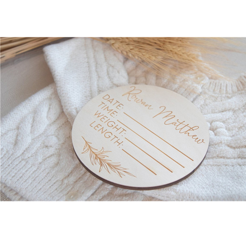 Wooden baby name sign Personal - Baby Nursery In Hospital reseña y precio