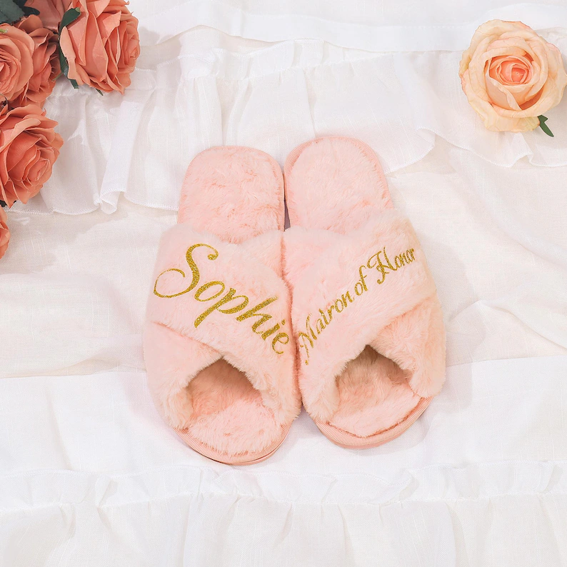 Personalized Bridesmaid Fluffy - Baby Nursery Gifts reseña y precio