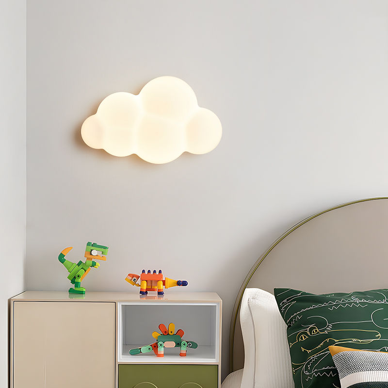 White Cloud Wall Lamps for Chi - Baby Nursery Wall Lights reseña y precio
