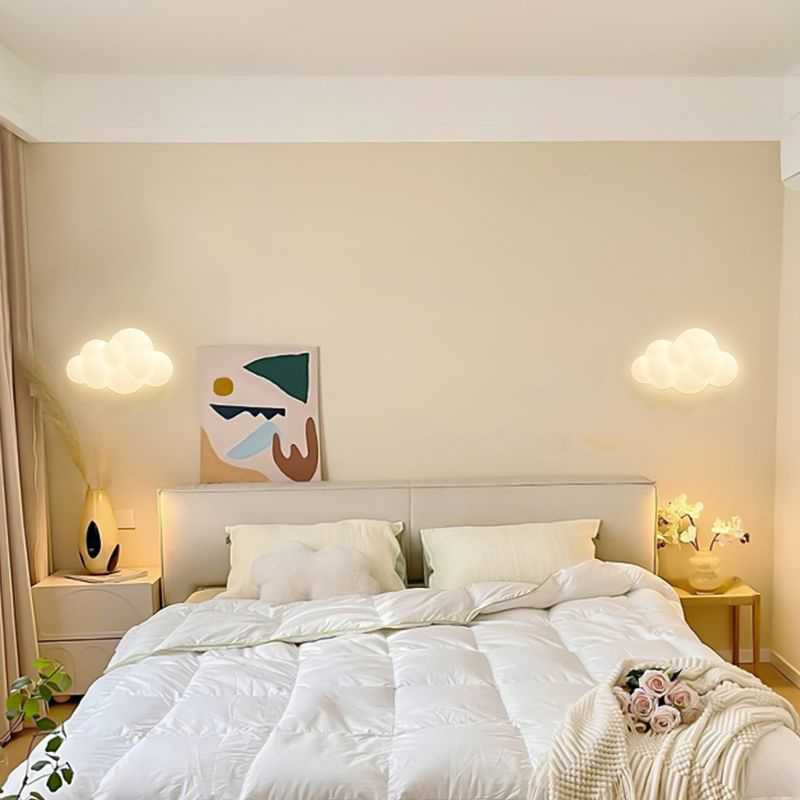 White Cloud Wall Lamps for Chi - Baby Nursery Wall Lights reseña y precio