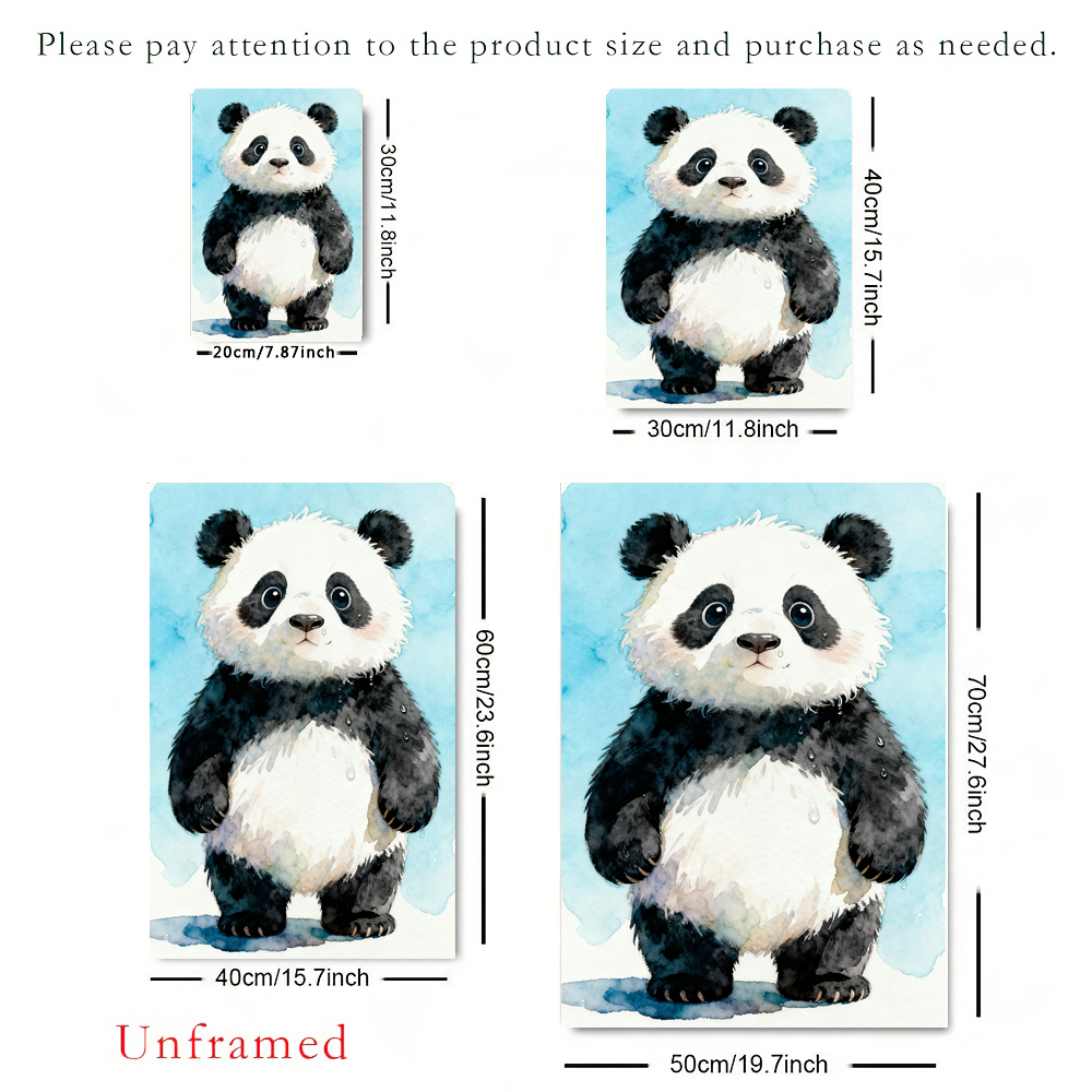 3pcs Personalized Panda Nurser - Baby Nursery Art reseña y precio