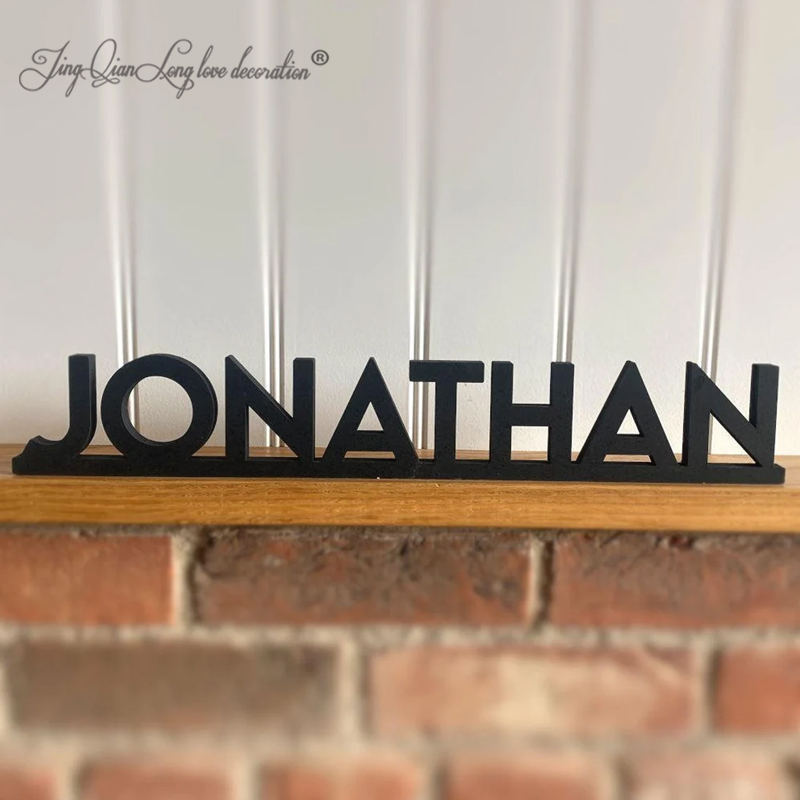 Custom  Personalised Wood Name - Baby Nursery Name Sign reseña y precio