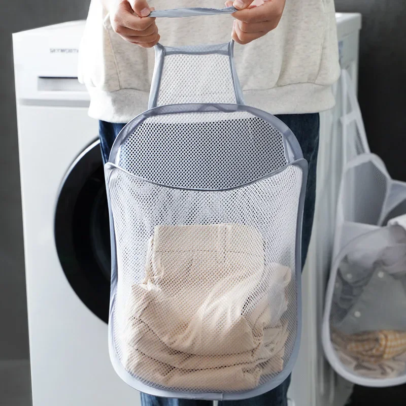 Hanging Laundry Basket Foldabl - Closet Organizer Baby reseña y precio