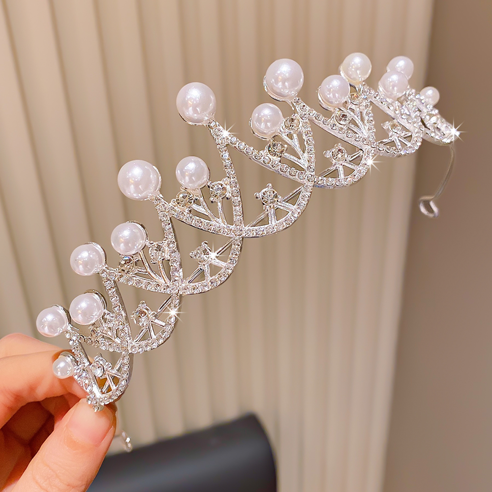 Elegant Pearl Crown Single Fas - Baby Nursery Gifts reseña y precio
