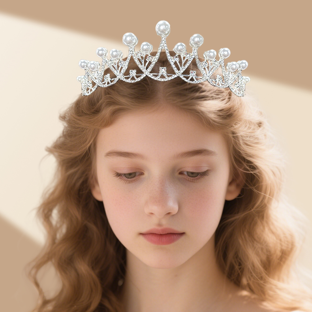 Elegant Pearl Crown Single Fas - Baby Nursery Gifts reseña y precio