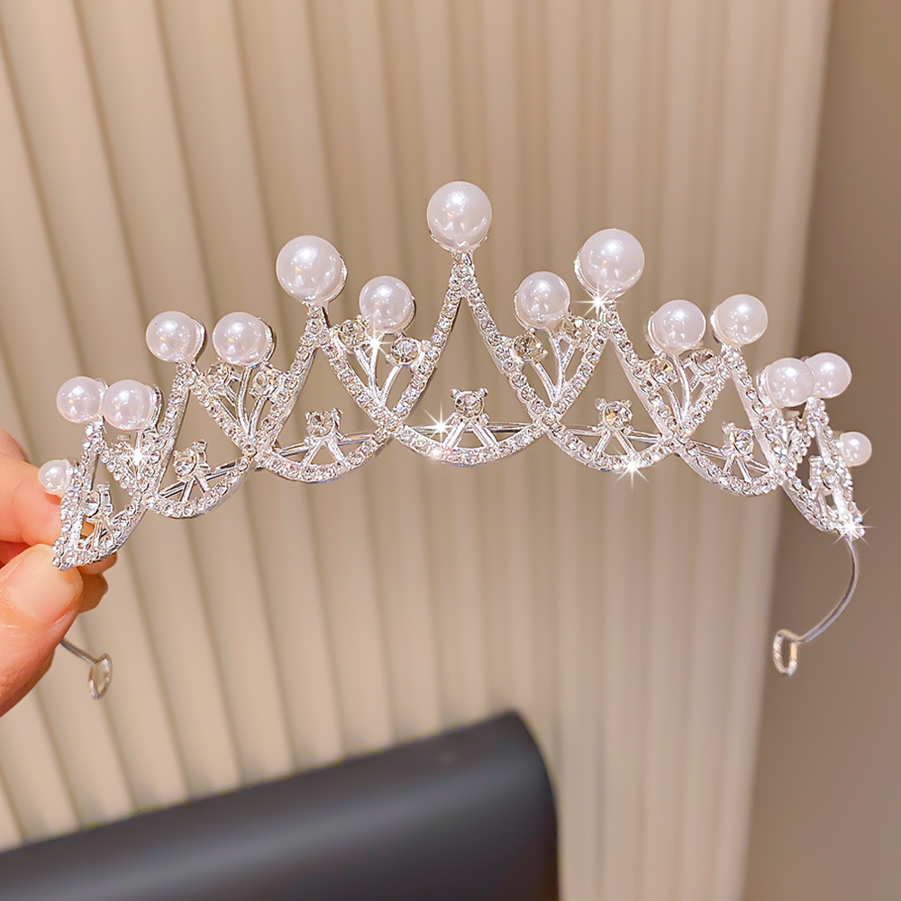 Elegant Pearl Crown Single Fas - Baby Nursery Gifts reseña y precio