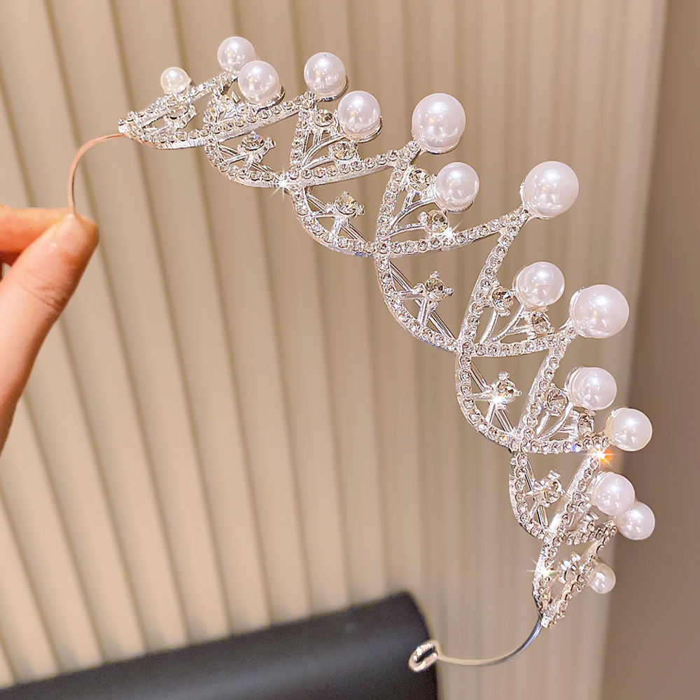 Elegant Pearl Crown Single Fas - Baby Nursery Gifts reseña y precio