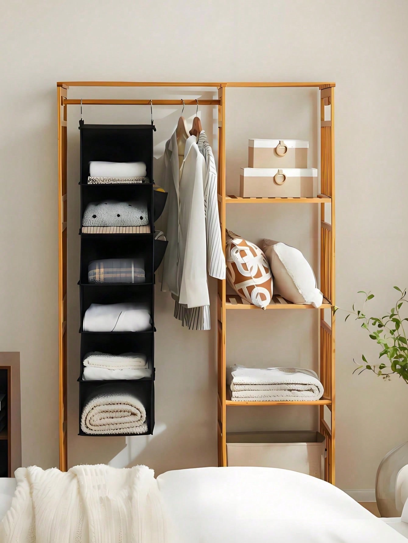 Ergonomic Hanging Closet Organ - Closet Organizer Baby reseña y precio