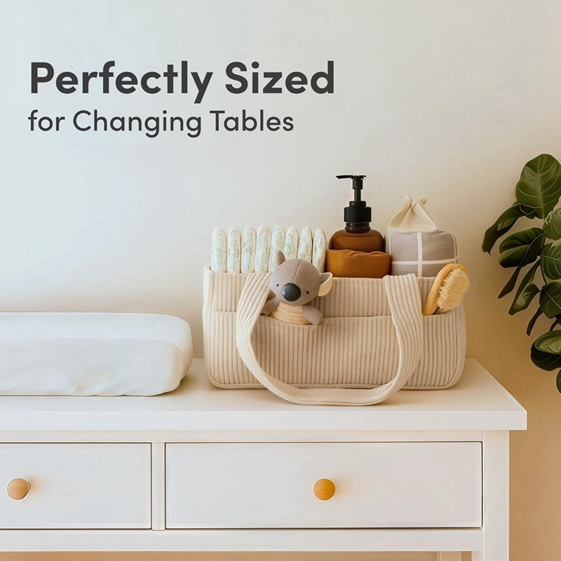 Baby Diaper Organizer for Chan - Baby Nursery Table reseña y precio
