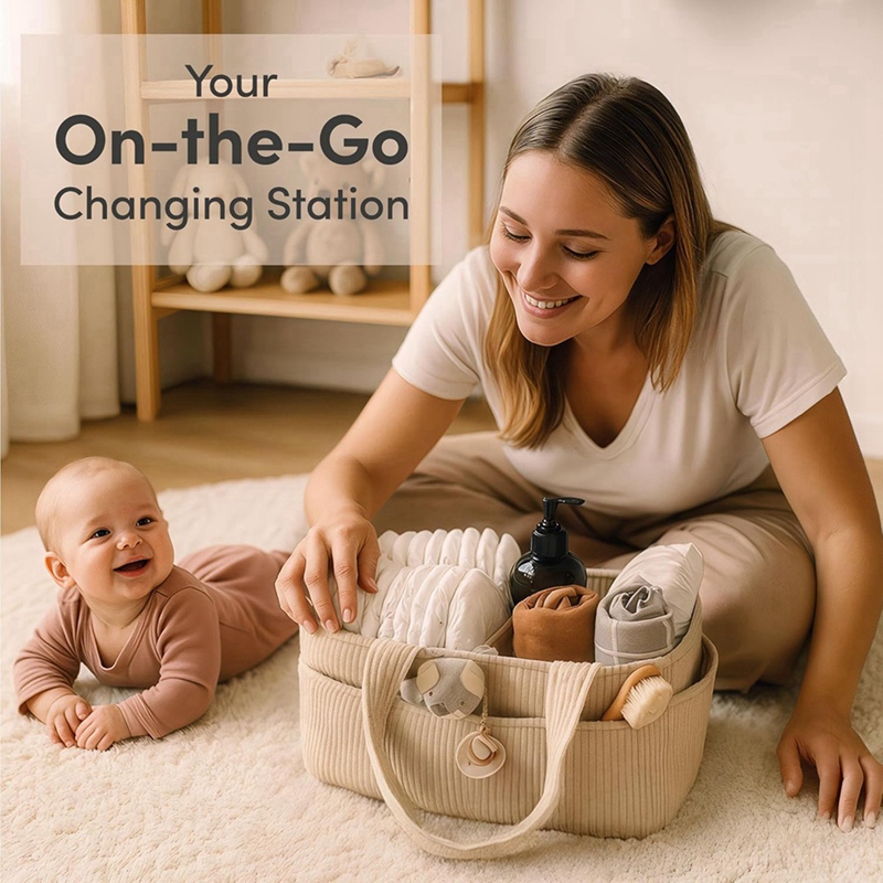 Baby Diaper Organizer for Chan - Baby Nursery Table reseña y precio