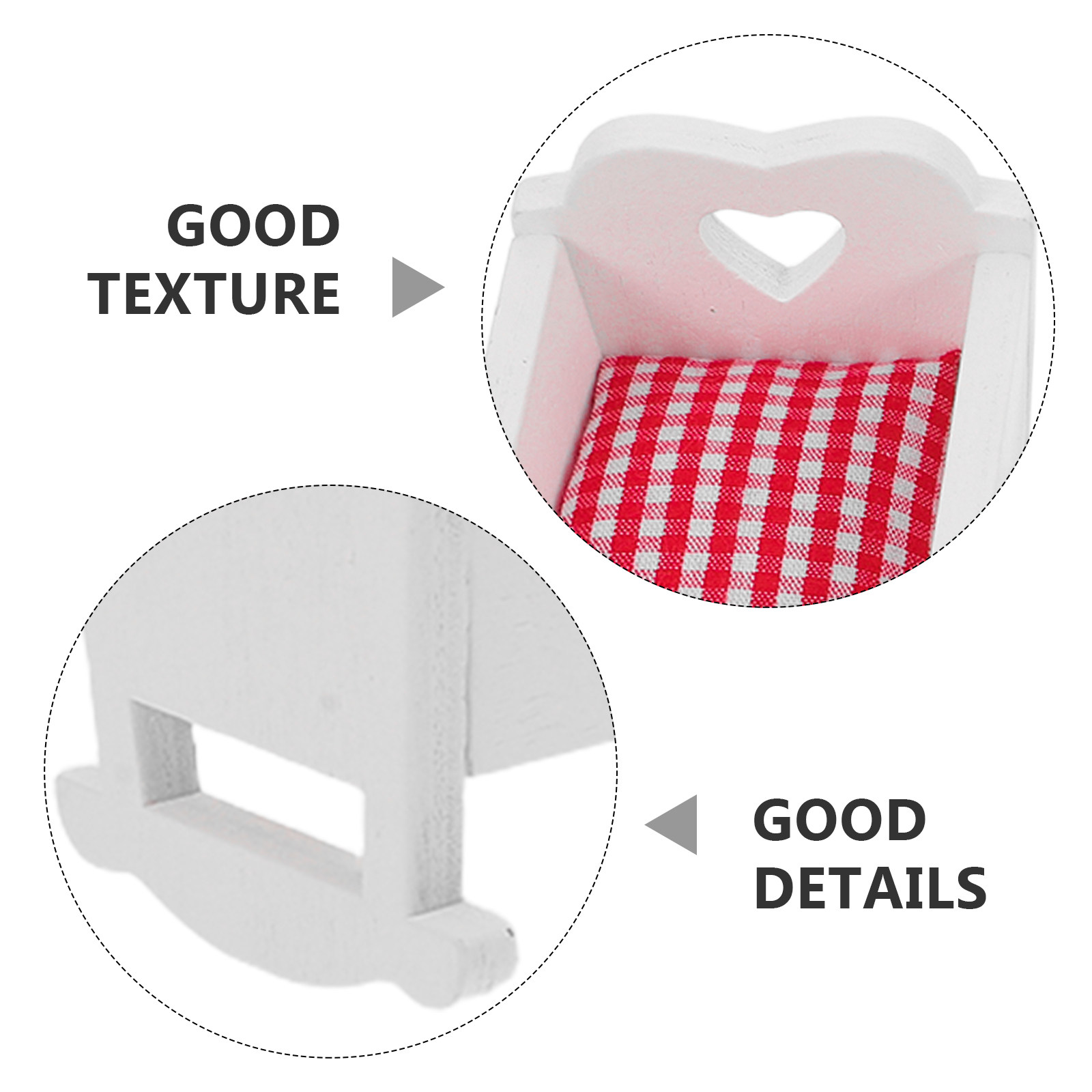 3Pcs Mini Crib Baby Bedroom Do - Baby Nursery Furniture Sets reseña y precio