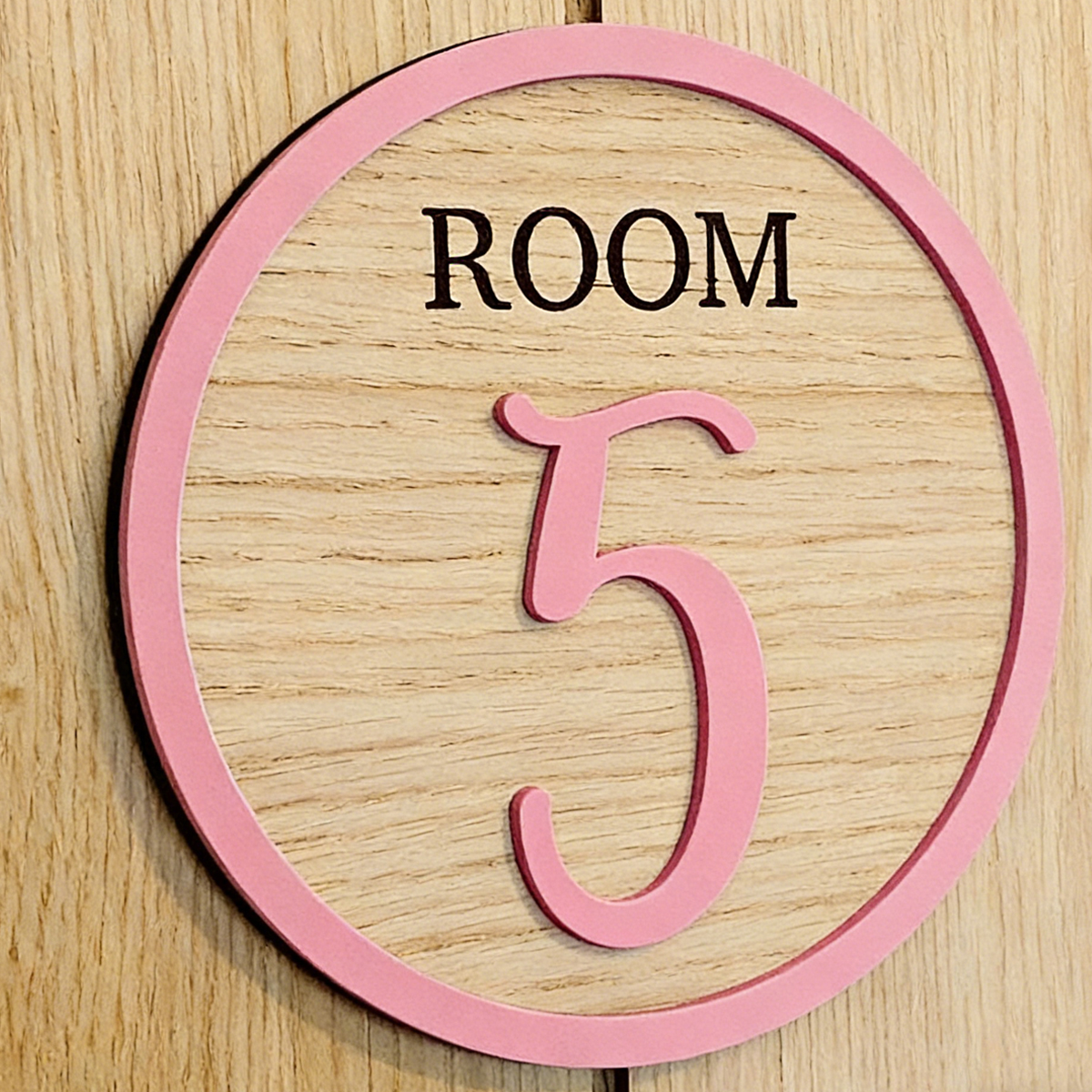 1Pc Cutom Pink Room Number Woo - Baby Nursery Gifts reseña y precio