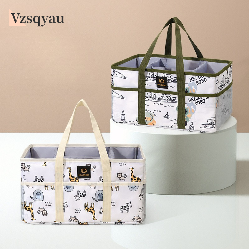 Baby Diaper Ball Bag Organizer - Baby Nursery Table reseña y precio