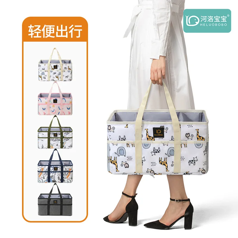 Baby Diaper Ball Bag Organizer - Baby Nursery Table reseña y precio