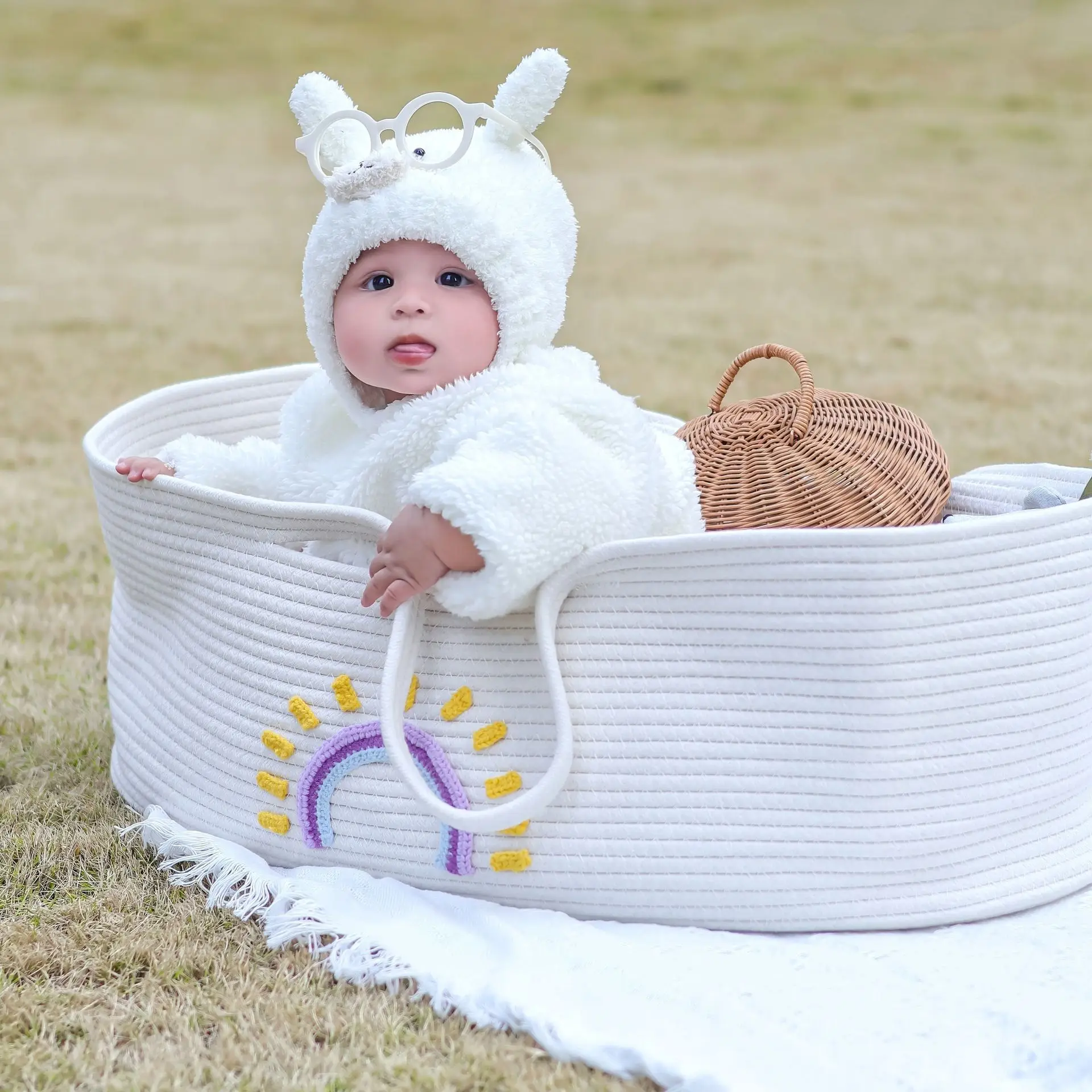 Portable Baby Carrying Basket  - Baby Nursery Unisex reseña y precio