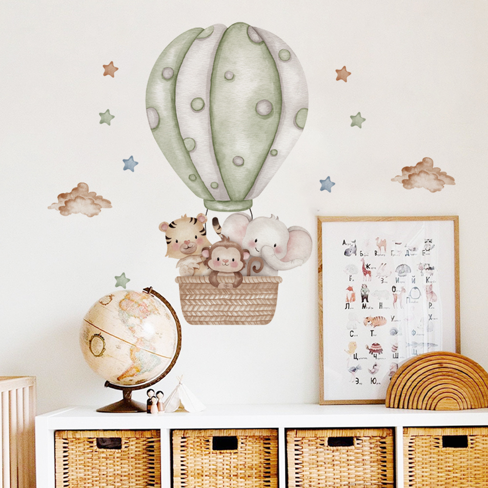 Elephant Wall Stickers For Kid - Baby Nursery Wall Mural reseña y precio