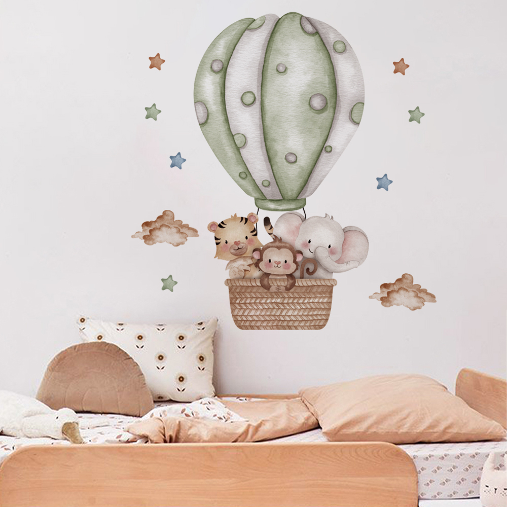 Elephant Wall Stickers For Kid - Baby Nursery Wall Mural reseña y precio