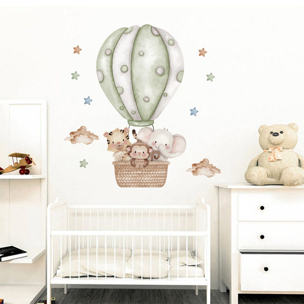 Elephant Wall Stickers For Kid - Baby Nursery Wall Mural reseña y precio