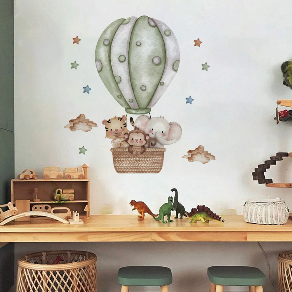 Elephant Wall Stickers For Kid - Baby Nursery Wall Mural reseña y precio
