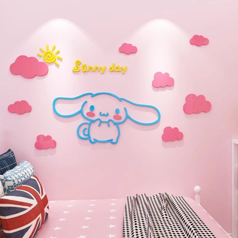 Sanrio Stickers Acrylic Layout - Baby Nursery Wall Art reseña y precio